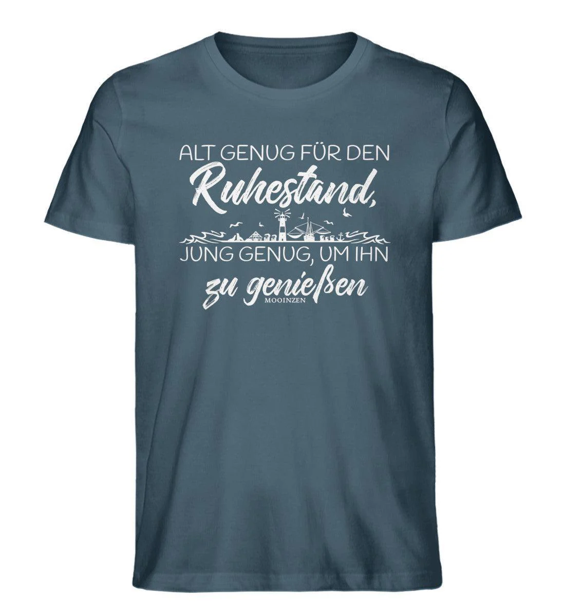 Alt genug Ruhestand · Herren Premium Bio T-Shirt - Image 3