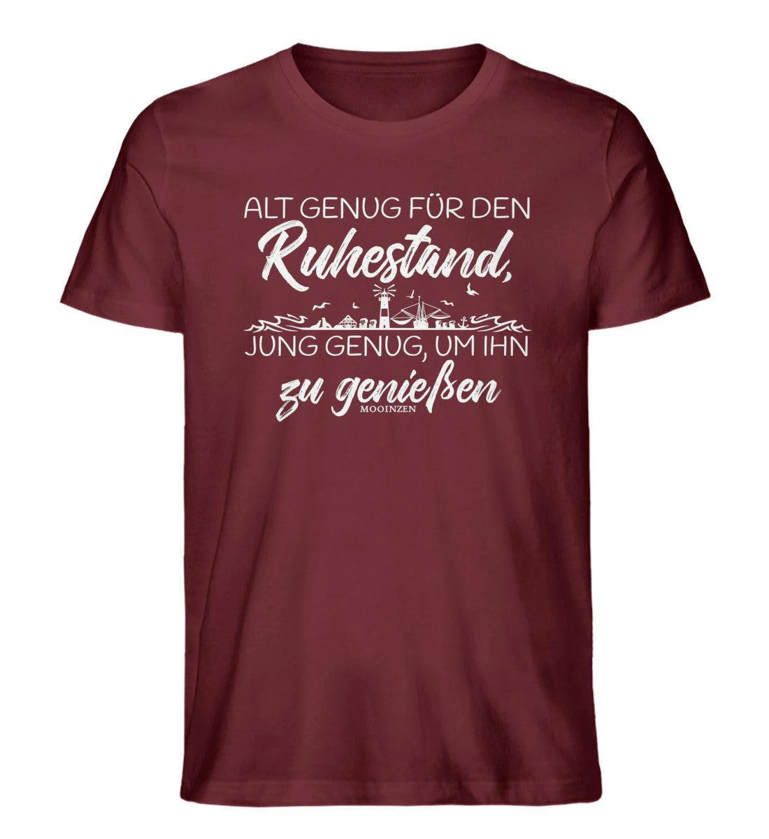Alt genug Ruhestand · Herren Premium Bio T-Shirt - Image 4