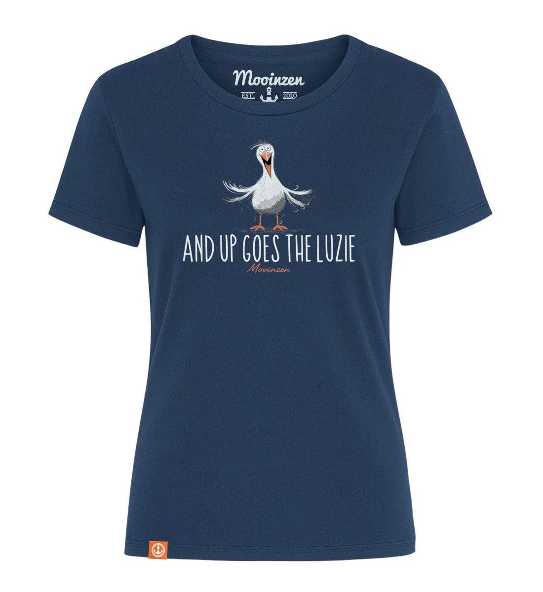 And up goes the Luzie · Damen Premium Signature Bio T-Shirt - Image 2