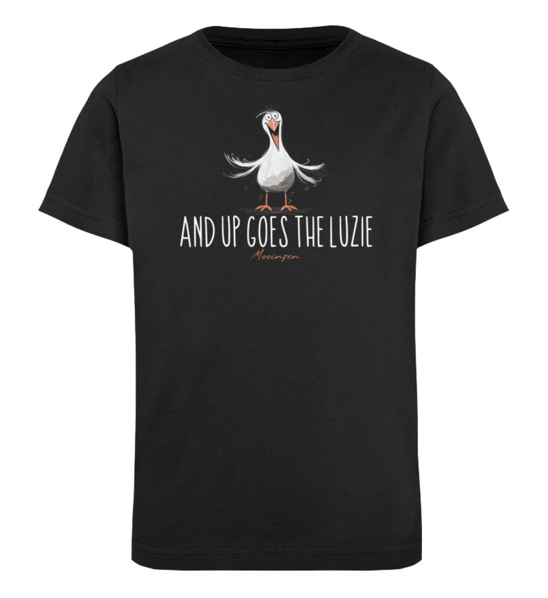 And up goes the Luzie · Kinder Premium Bio T-Shirt
