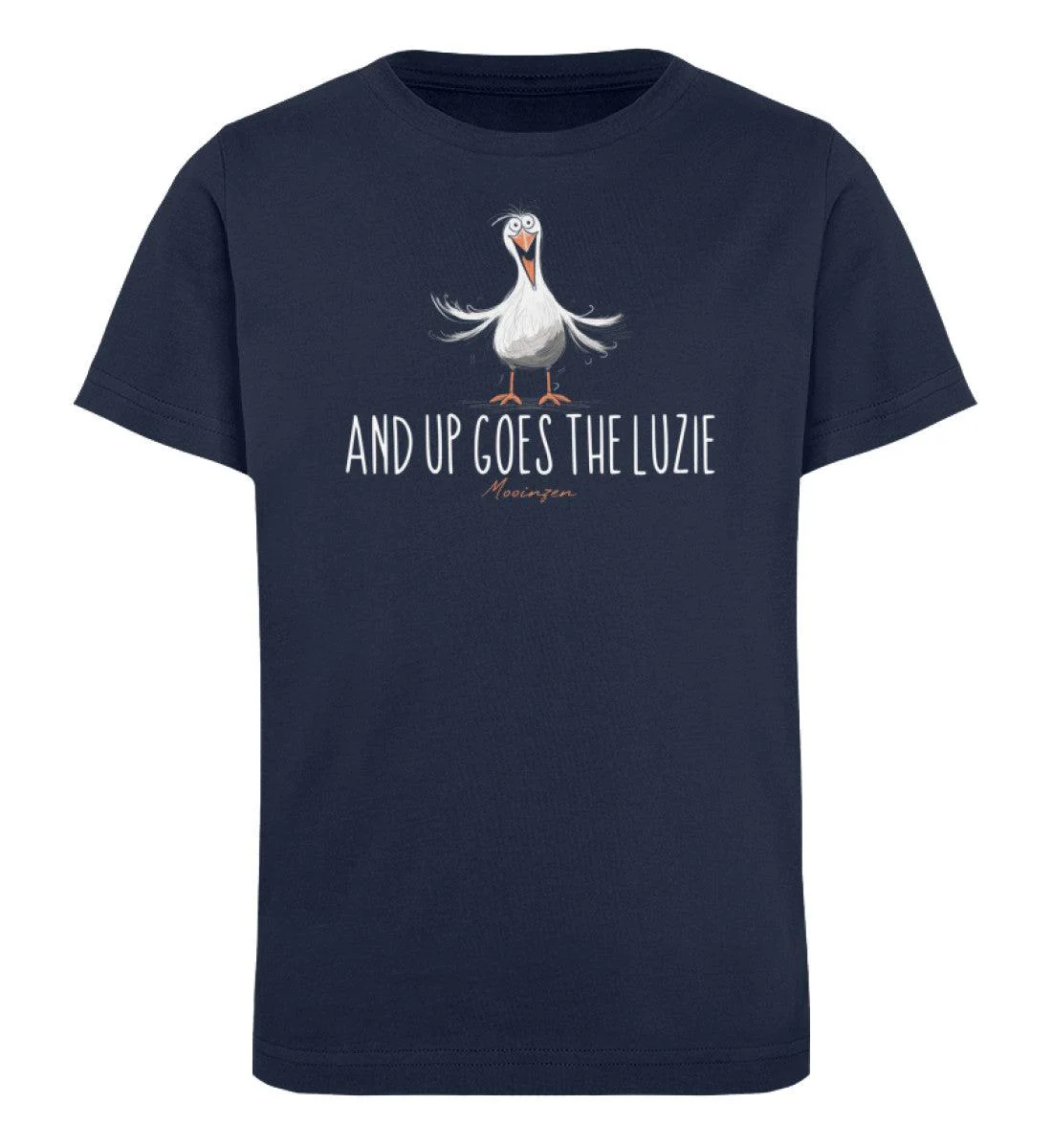 And up goes the Luzie · Kinder Premium Bio T-Shirt - Image 2