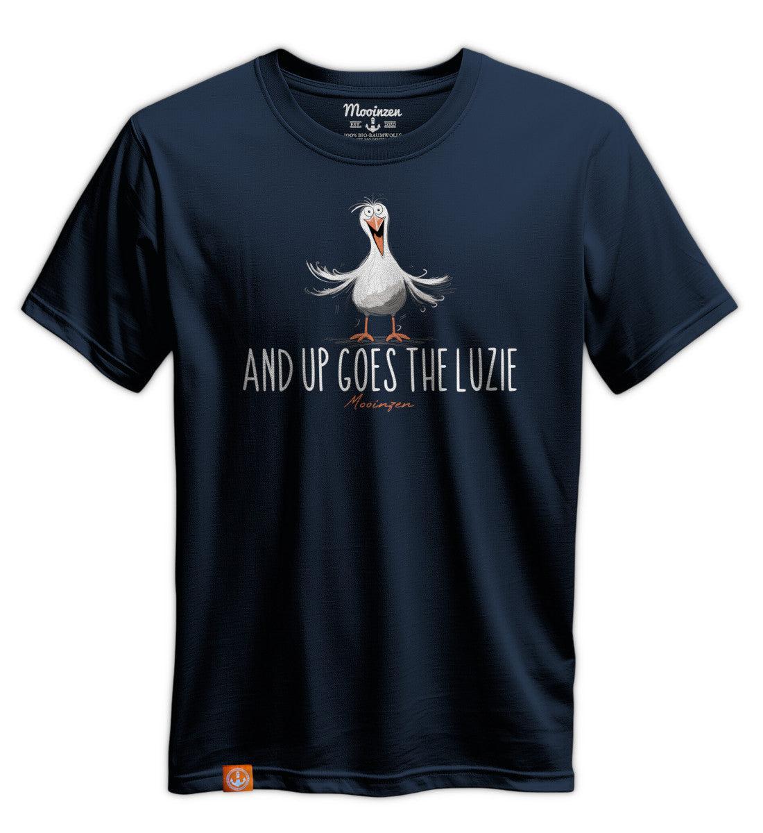 And Up Goes The Luzie · Unisex Premium Bio T-Shirt - Image 2