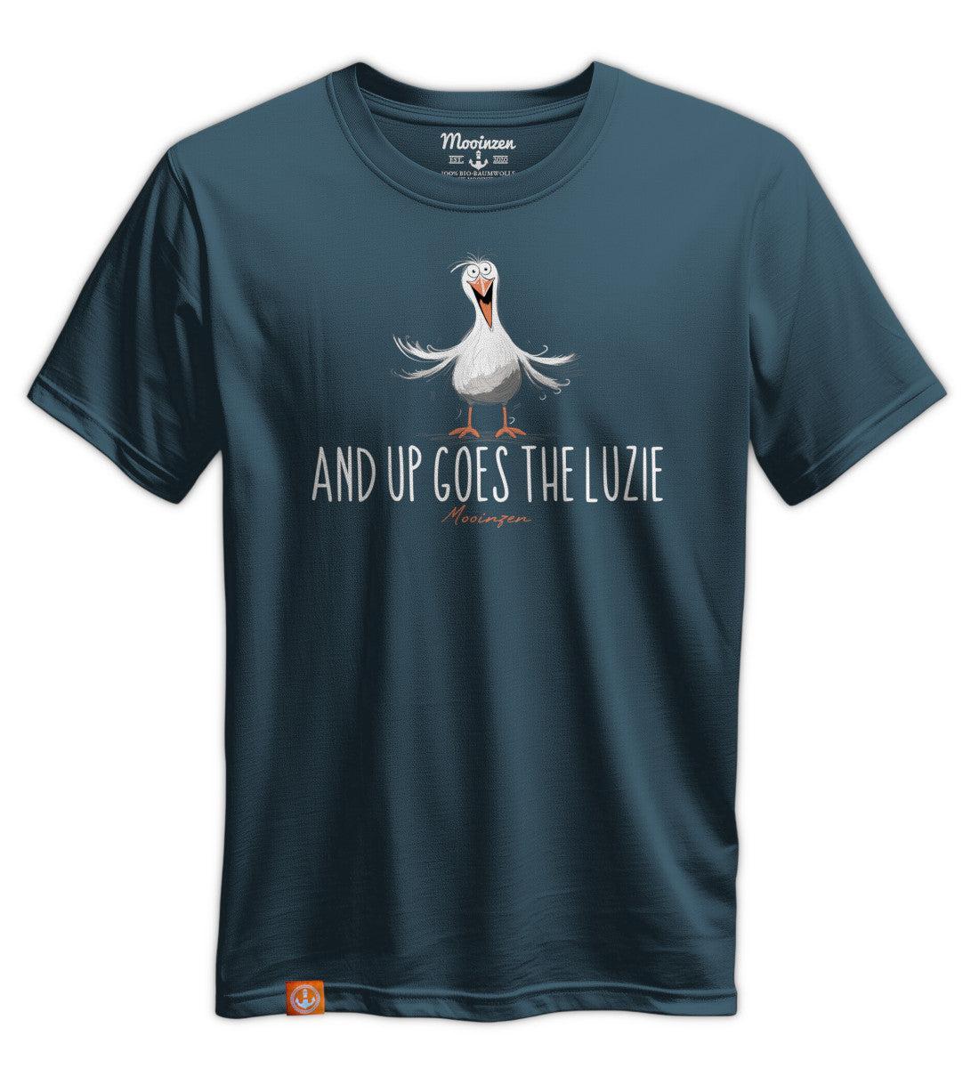 And Up Goes The Luzie · Unisex Premium Bio T-Shirt - Image 3