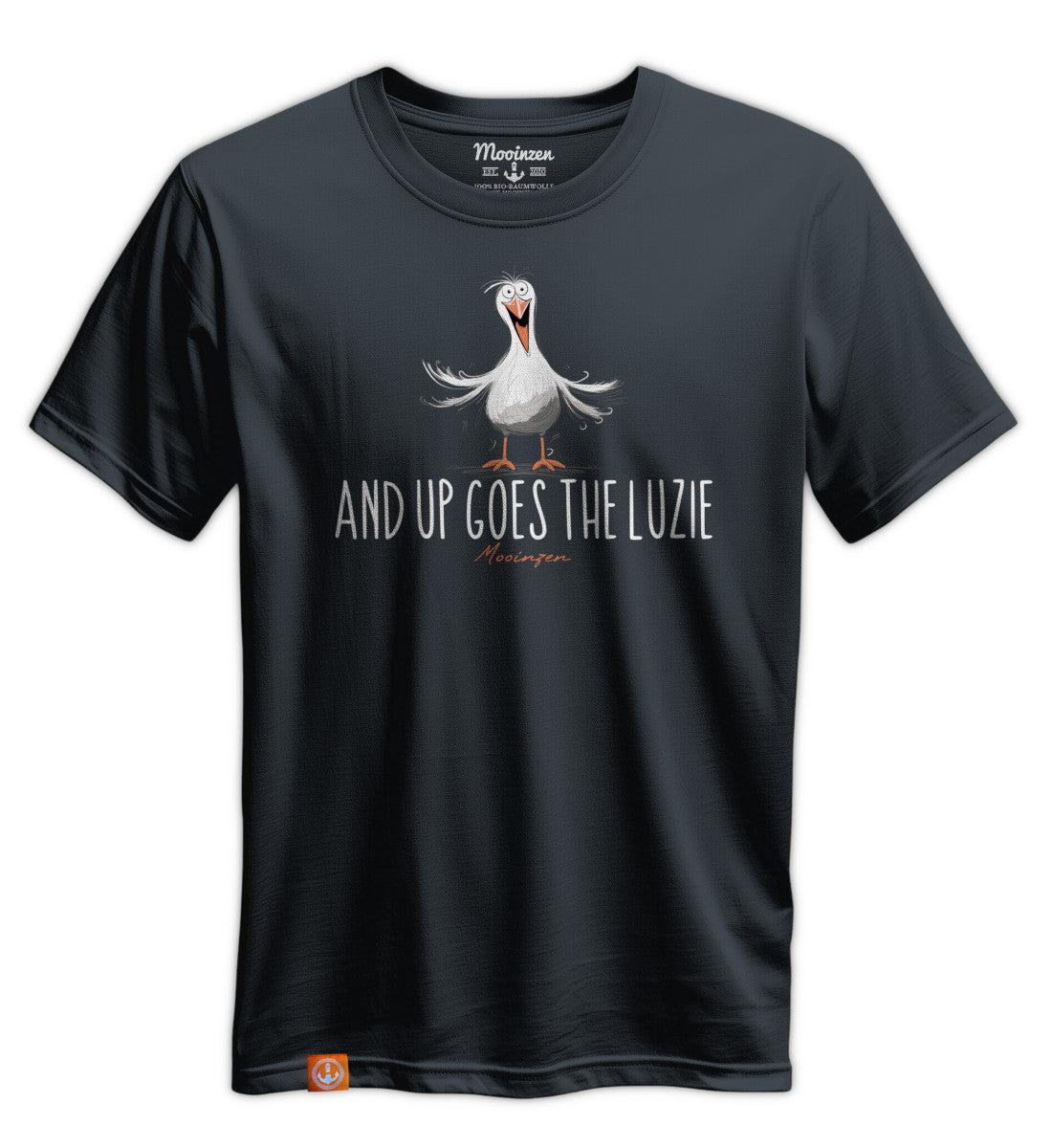 And Up Goes The Luzie · Unisex Premium Bio T-Shirt - Image 4