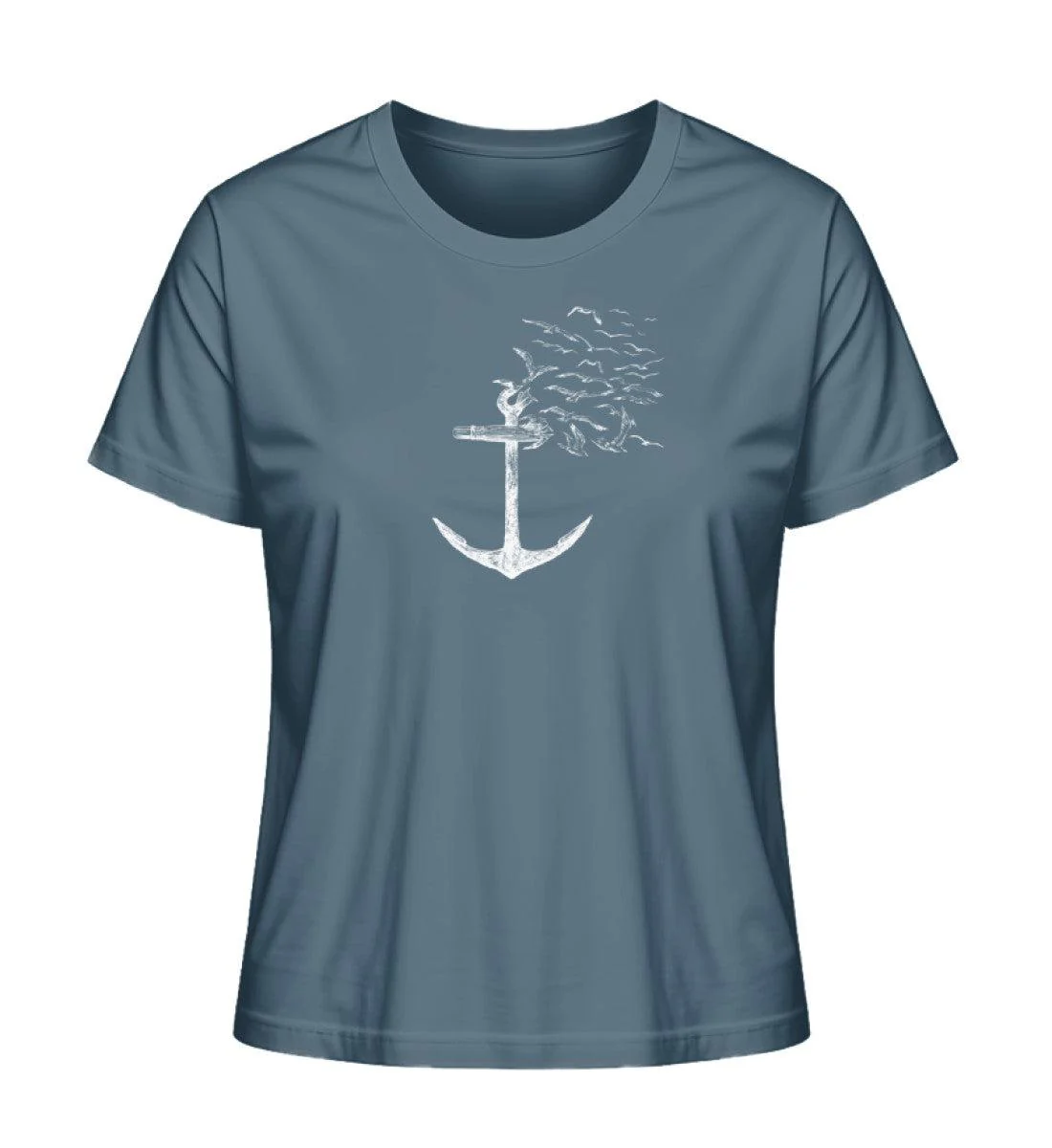Anker fliegende Möwen · Damen Premium Bio T-Shirt 2.0 - Image 4