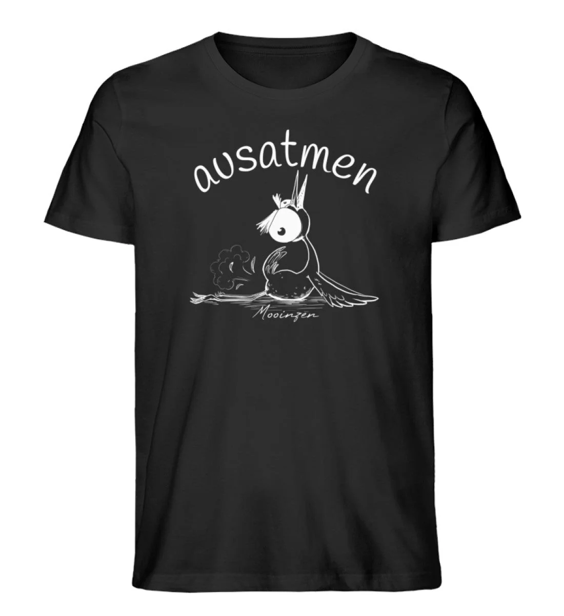 Ausatmen · Herren Premium Bio T-Shirt