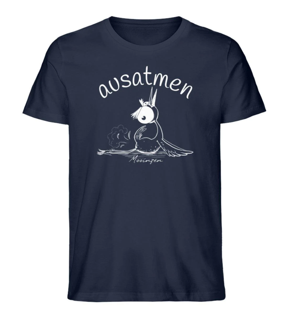 Ausatmen · Herren Premium Bio T-Shirt - Image 3