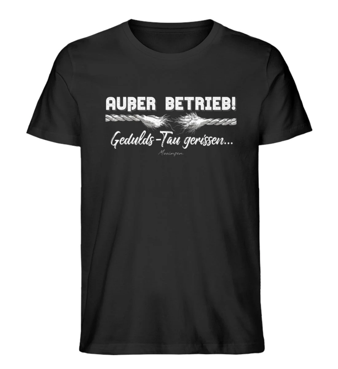 Außer Betrieb Gedulds-Tau gerissen · Herren Premium Bio T-Shirt