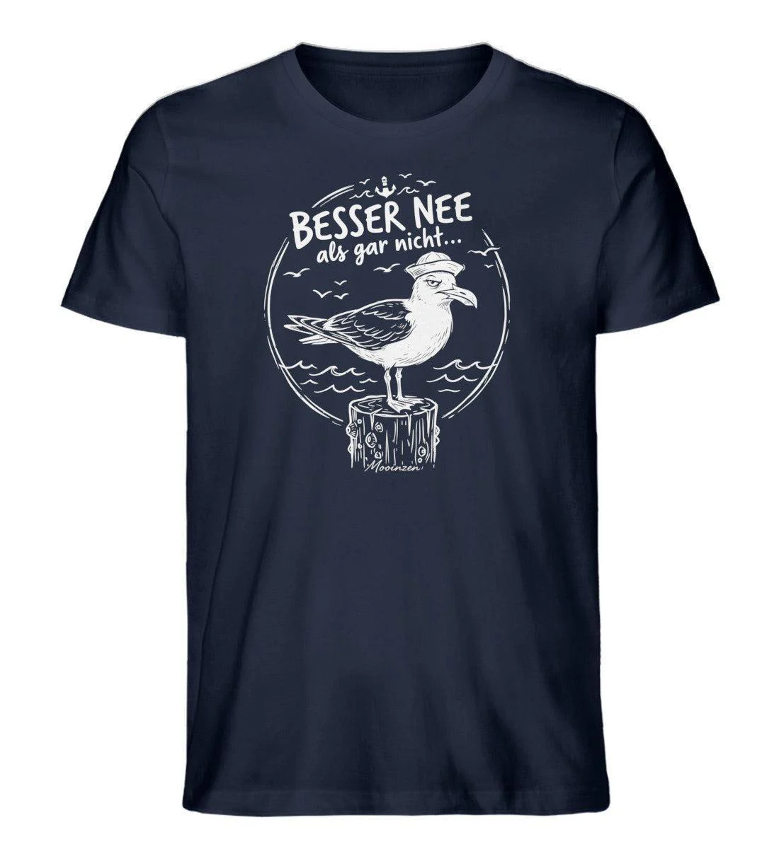 Besser Nee als gar nicht... · Herren Premium Bio T-Shirt - Image 3