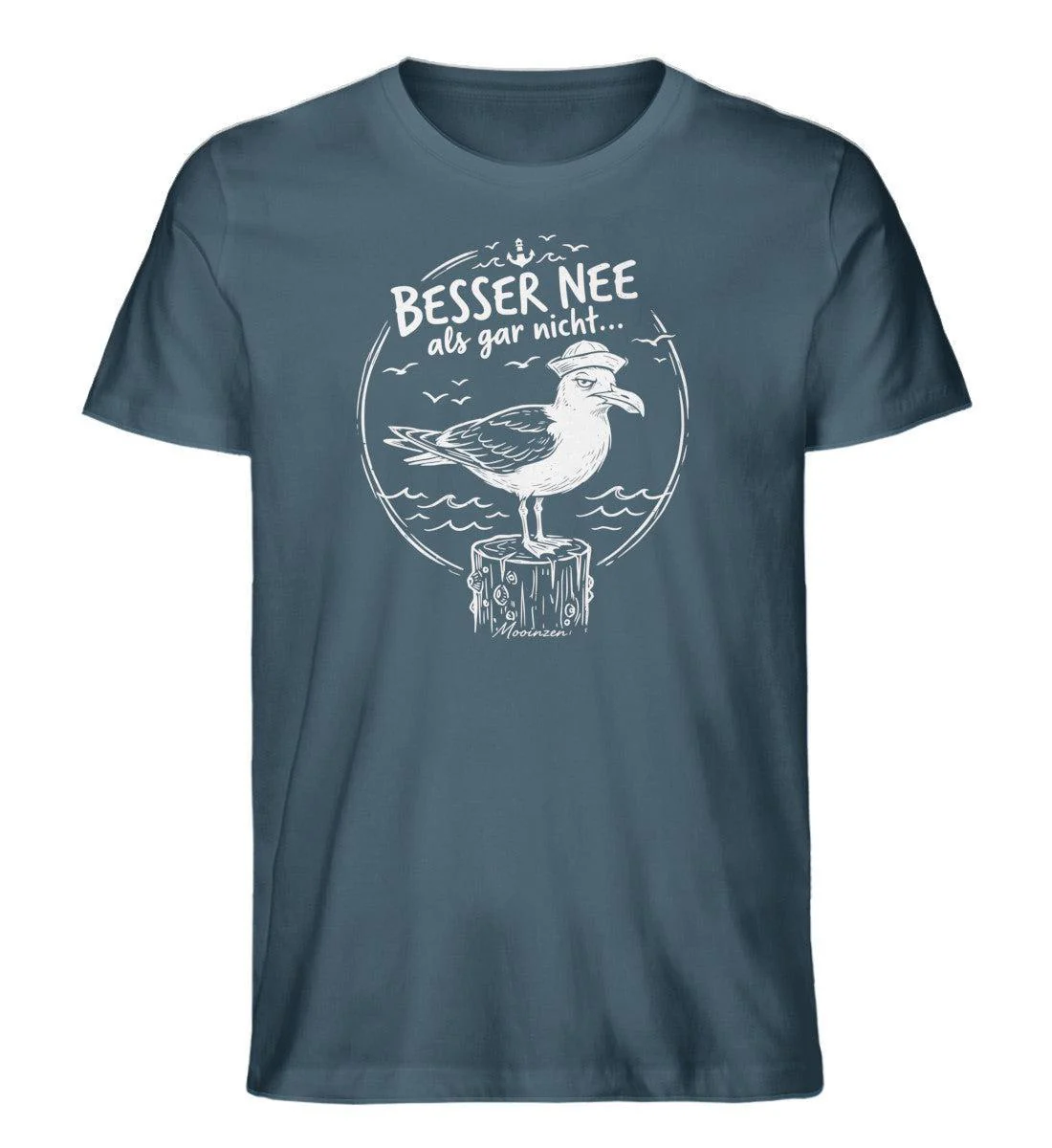 Besser Nee als gar nicht... · Herren Premium Bio T-Shirt - Image 4