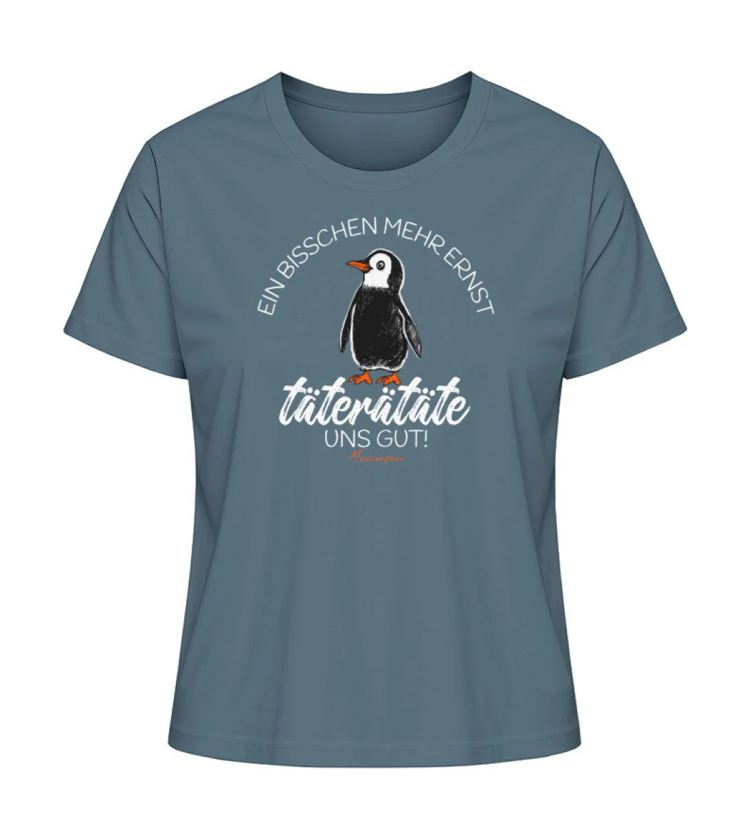 Bisschen mehr Ernst täterätäte uns gut · Damen Premium Bio T-Shirt 2.0 - Image 5