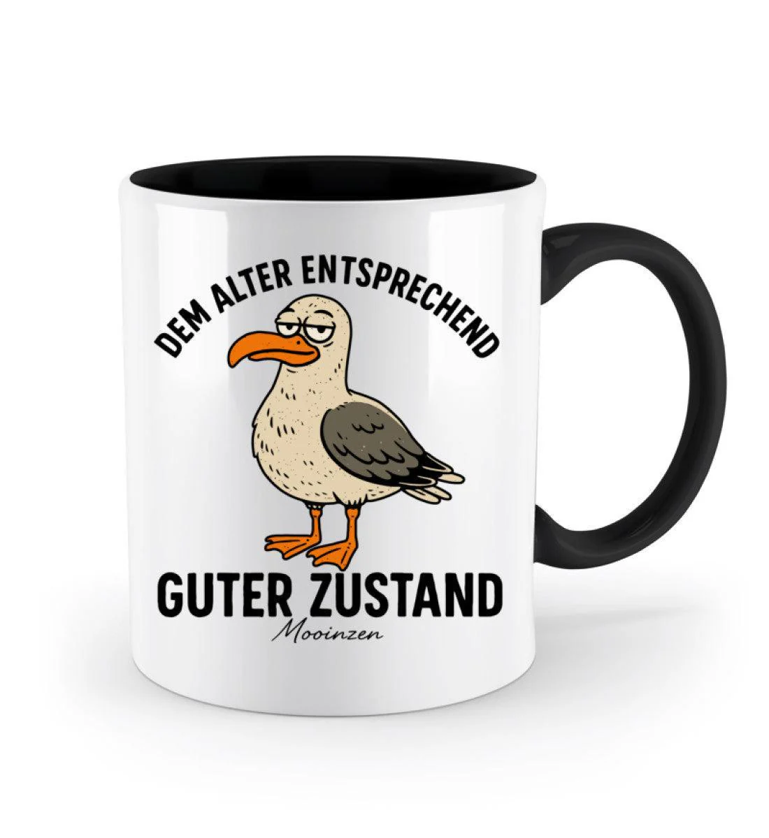 Dem alter entsprechend guter Zustand · Keramiktasse Zweifarbig