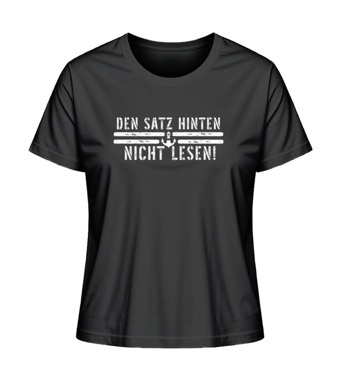Den satz hinten nicht lesen! · Damen Premium Bio T-Shirt 2.0