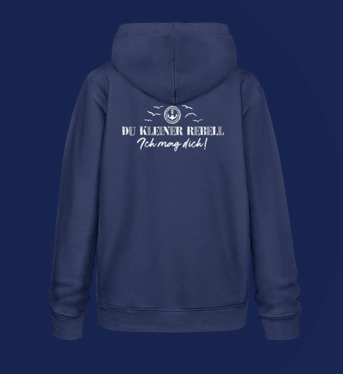 Den Satz hinten nicht lesen · Unisex Bio Hoodie - Image 6
