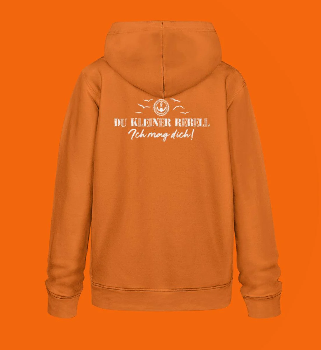 Den Satz hinten nicht lesen · Unisex Bio Hoodie - Image 7