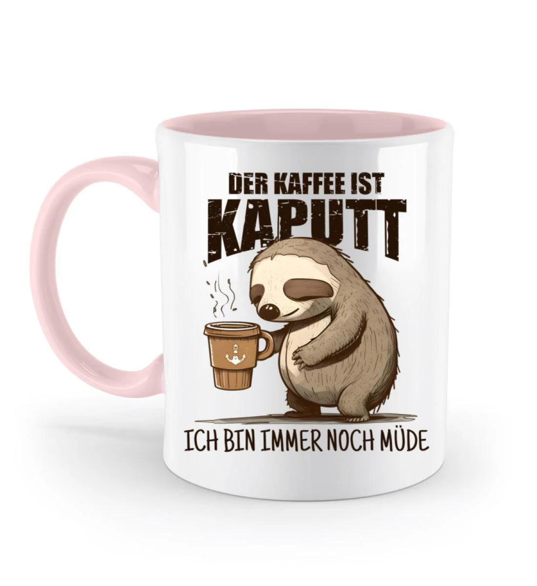 Der Kaffee ist kaputt, immer noch müde · Keramiktasse Zweifarbig - Image 10