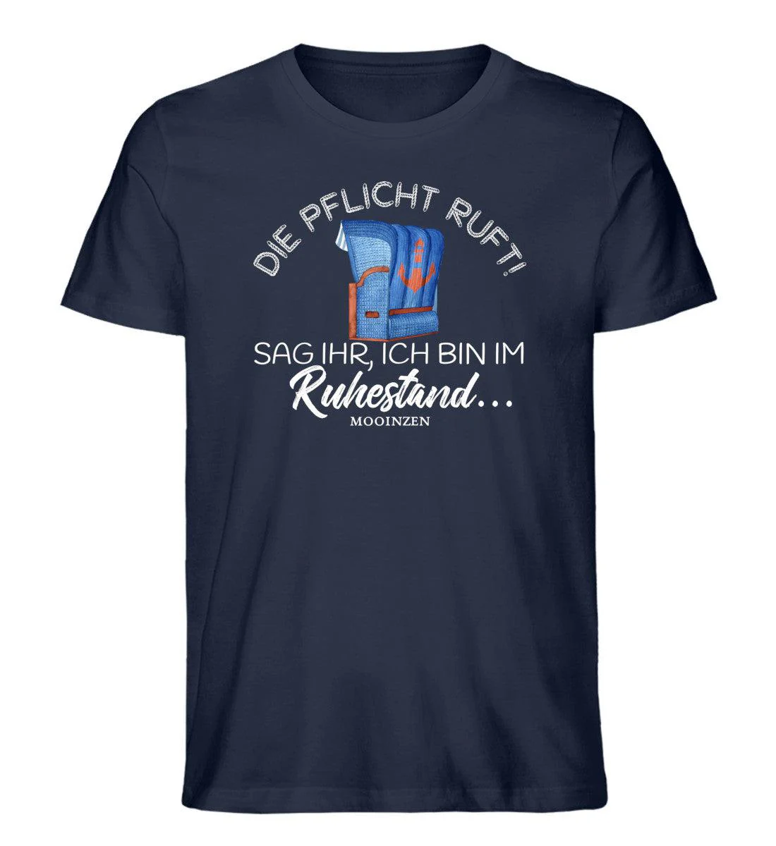 Die Pflicht ruft! Ruhestand · Herren Premium Bio T-Shirt - Image 2