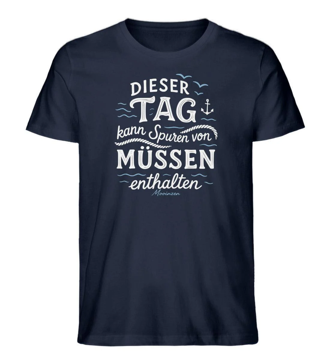 Dieser Tag kann Spuren von müssen enthalten · Herren Premium Bio T-Shirt - Image 2
