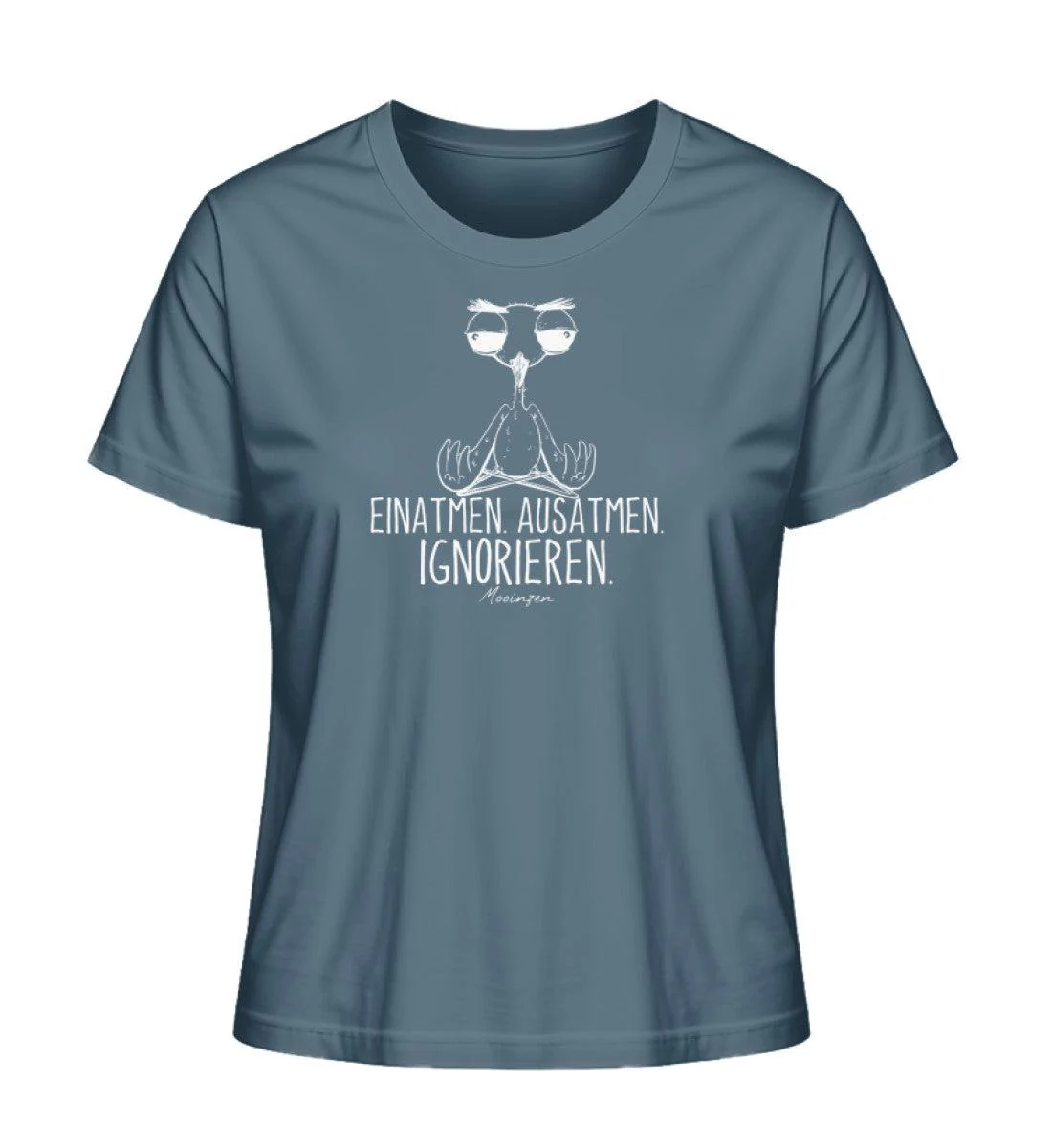 Einatmen Ausatmen ignorieren · Damen Premium Bio T-Shirt 2.0 - Image 4