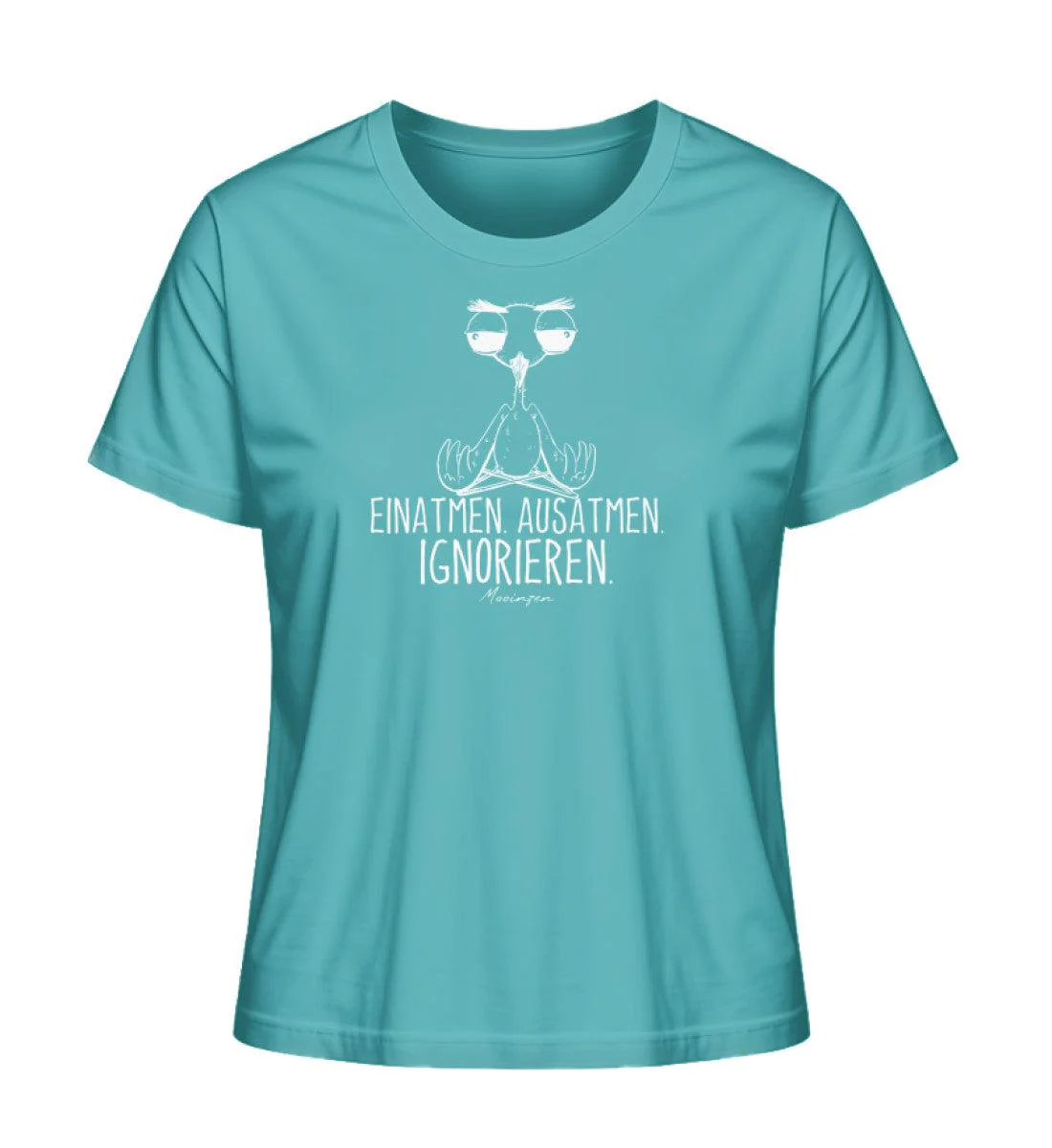 Einatmen Ausatmen ignorieren · Damen Premium Bio T-Shirt 2.0 - Image 7