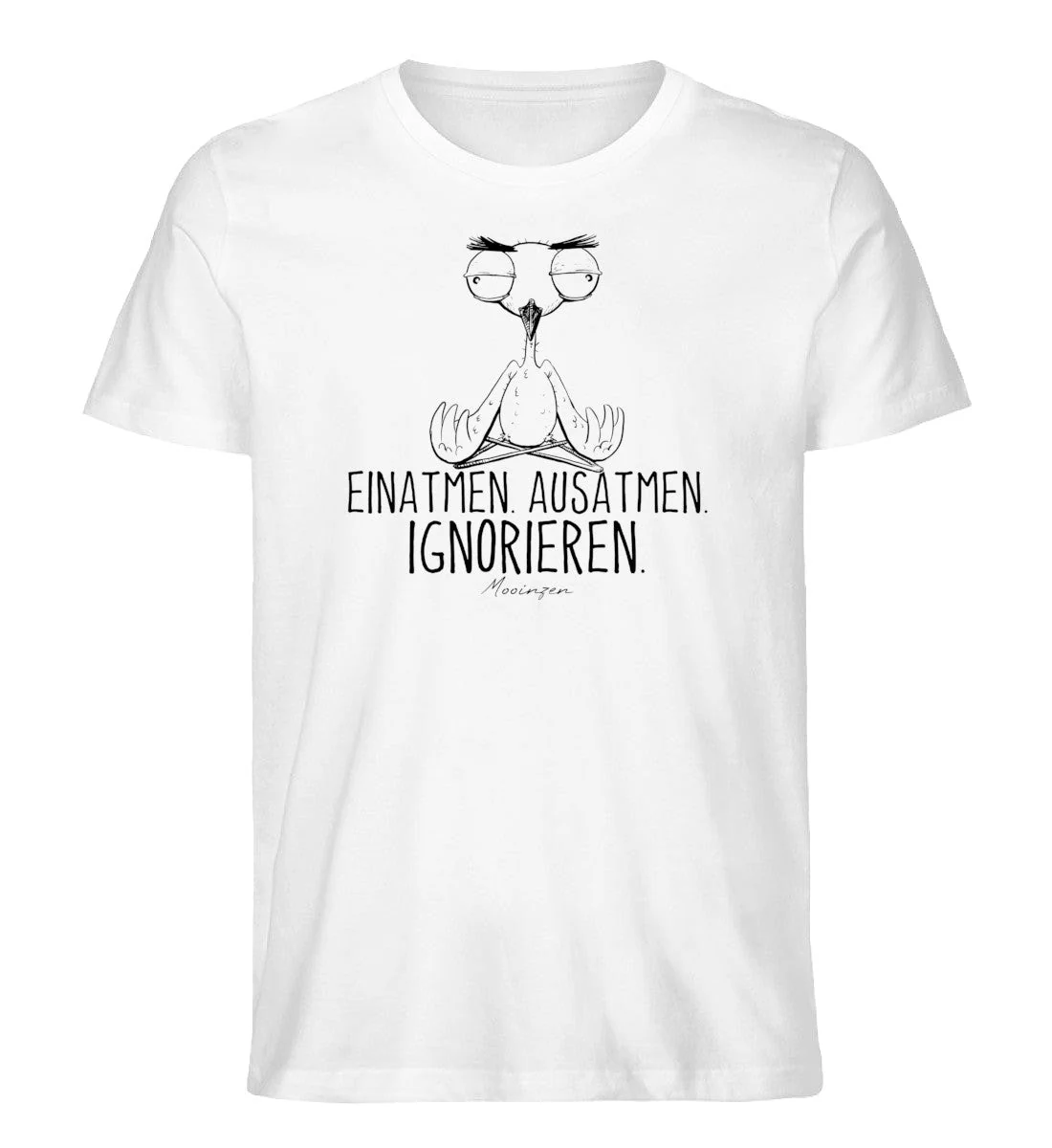 Einatmen Ausatmen ignorieren · Herren Premium Bio T-Shirt