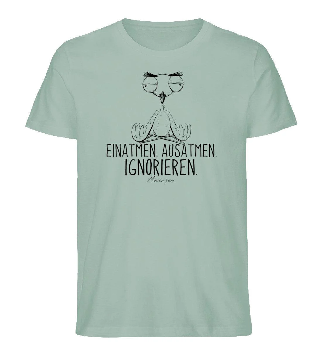 Einatmen Ausatmen ignorieren · Herren Premium Bio T-Shirt - Image 4