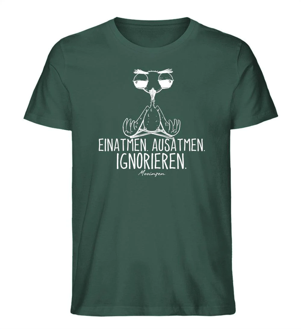 Einatmen Ausatmen ignorieren · Herren Premium Bio T-Shirt - Image 5