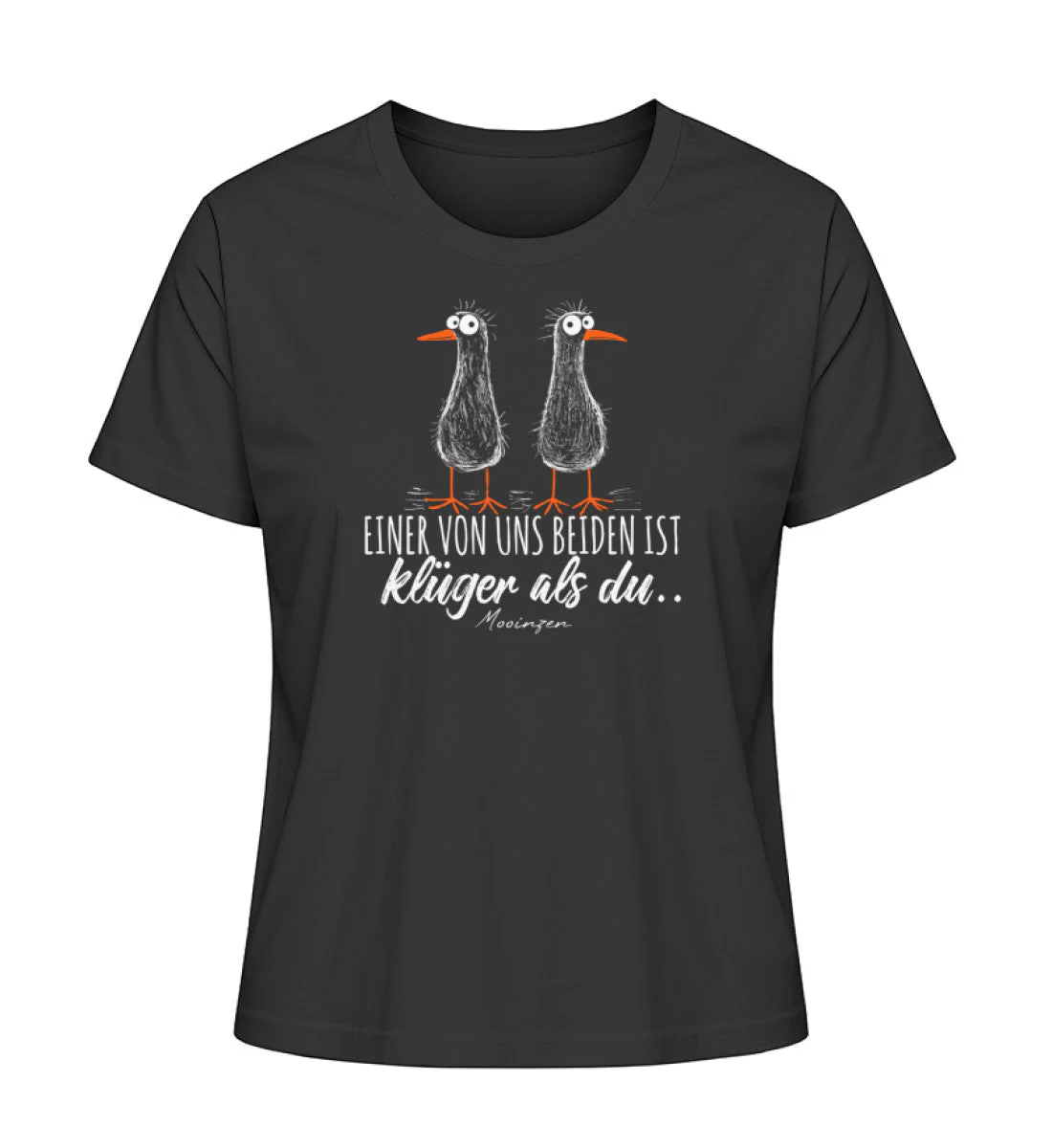 Einer von uns beiden ist klüger als Du! · Damen Premium Bio T-Shirt 2.0