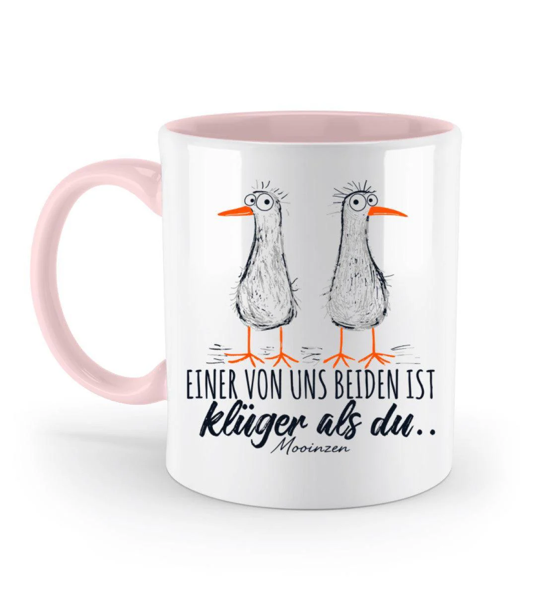 Einer von uns ist klüger als du · Keramiktasse Zweifarbig - Image 10