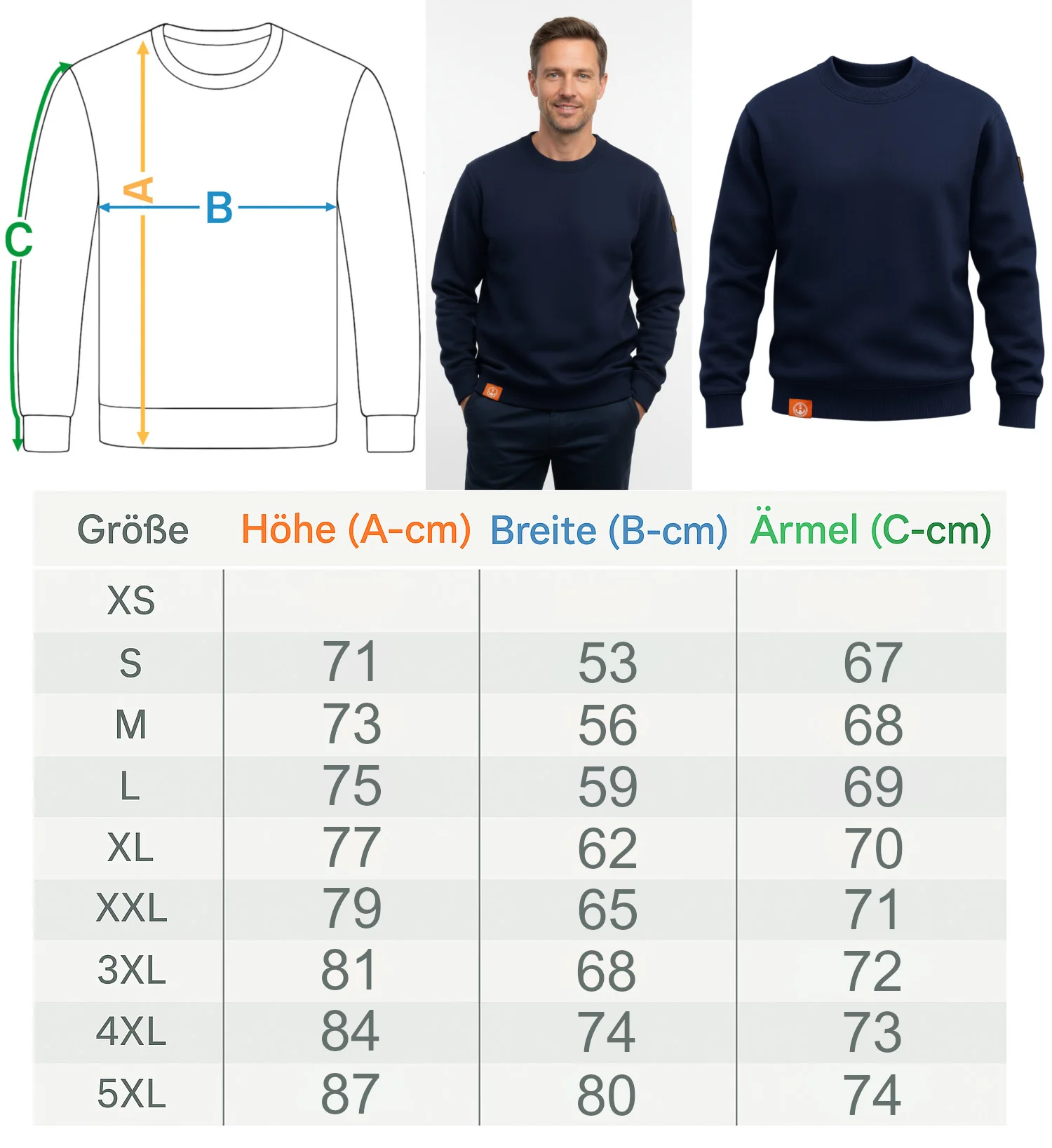 Mooinzen · Unisex Signature Premium Bio Sweatshirt - Image 4