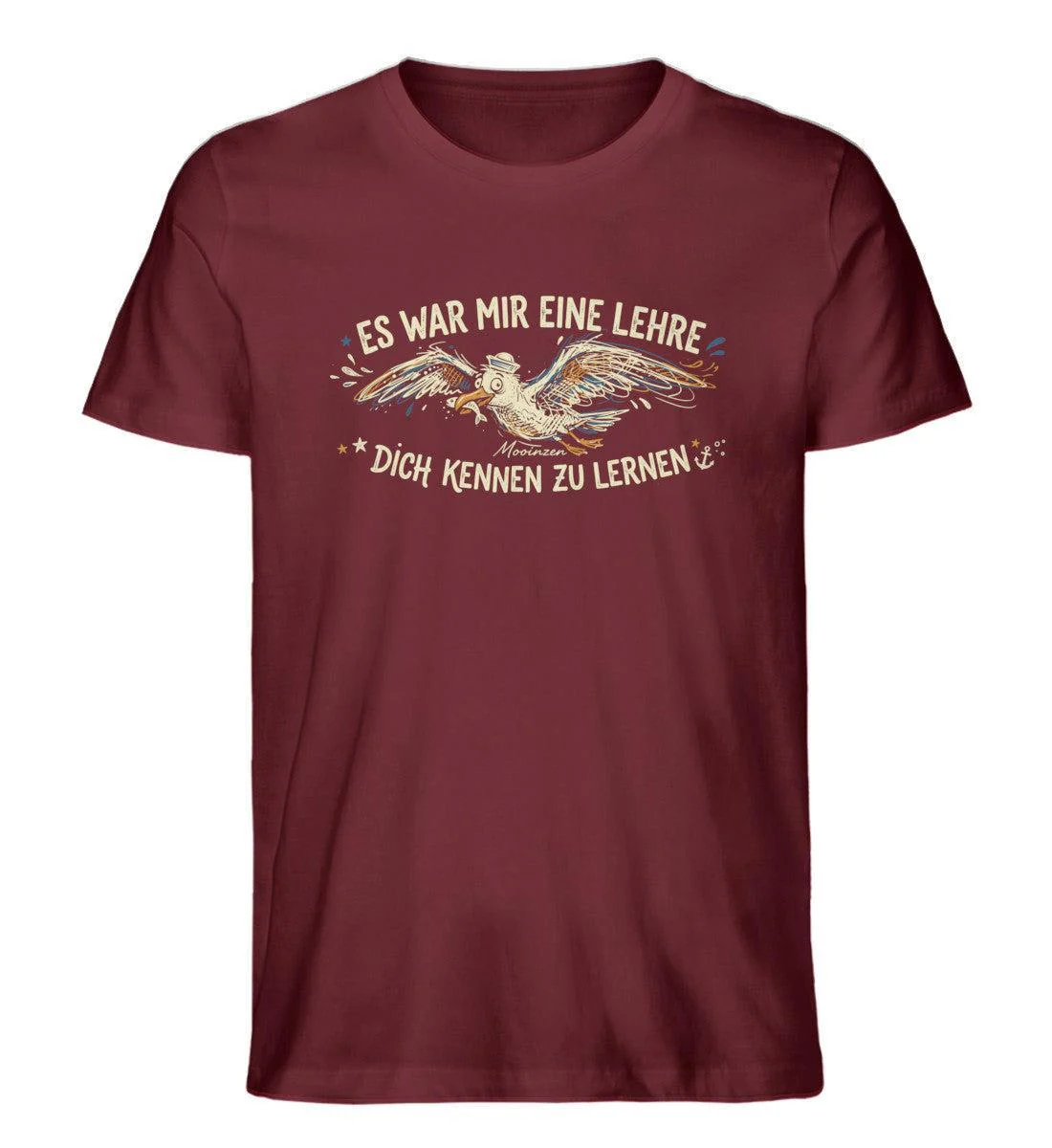 Es war mir eine Lehre dich kennen zu lernen · Herren Premium Bio T-Shirt - Image 2