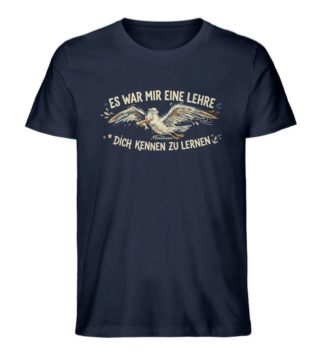 Es war mir eine Lehre dich kennen zu lernen · Herren Premium Bio T-Shirt - Image 3