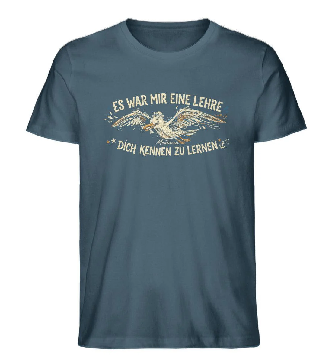 Es war mir eine Lehre dich kennen zu lernen · Herren Premium Bio T-Shirt - Image 4