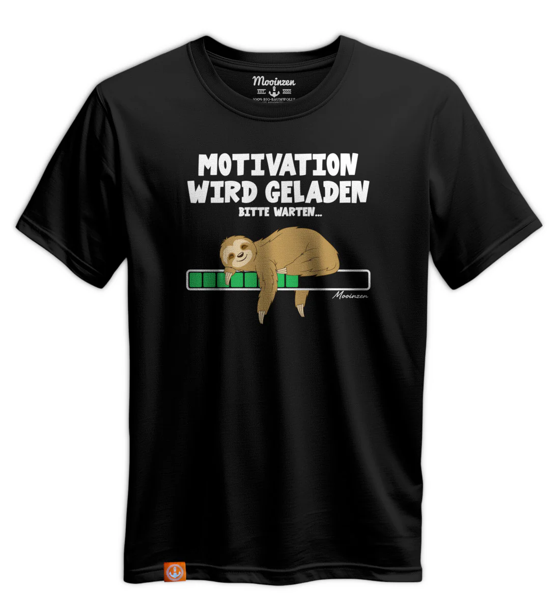 Faultier Motivation · Unisex Premium Bio T-Shirt