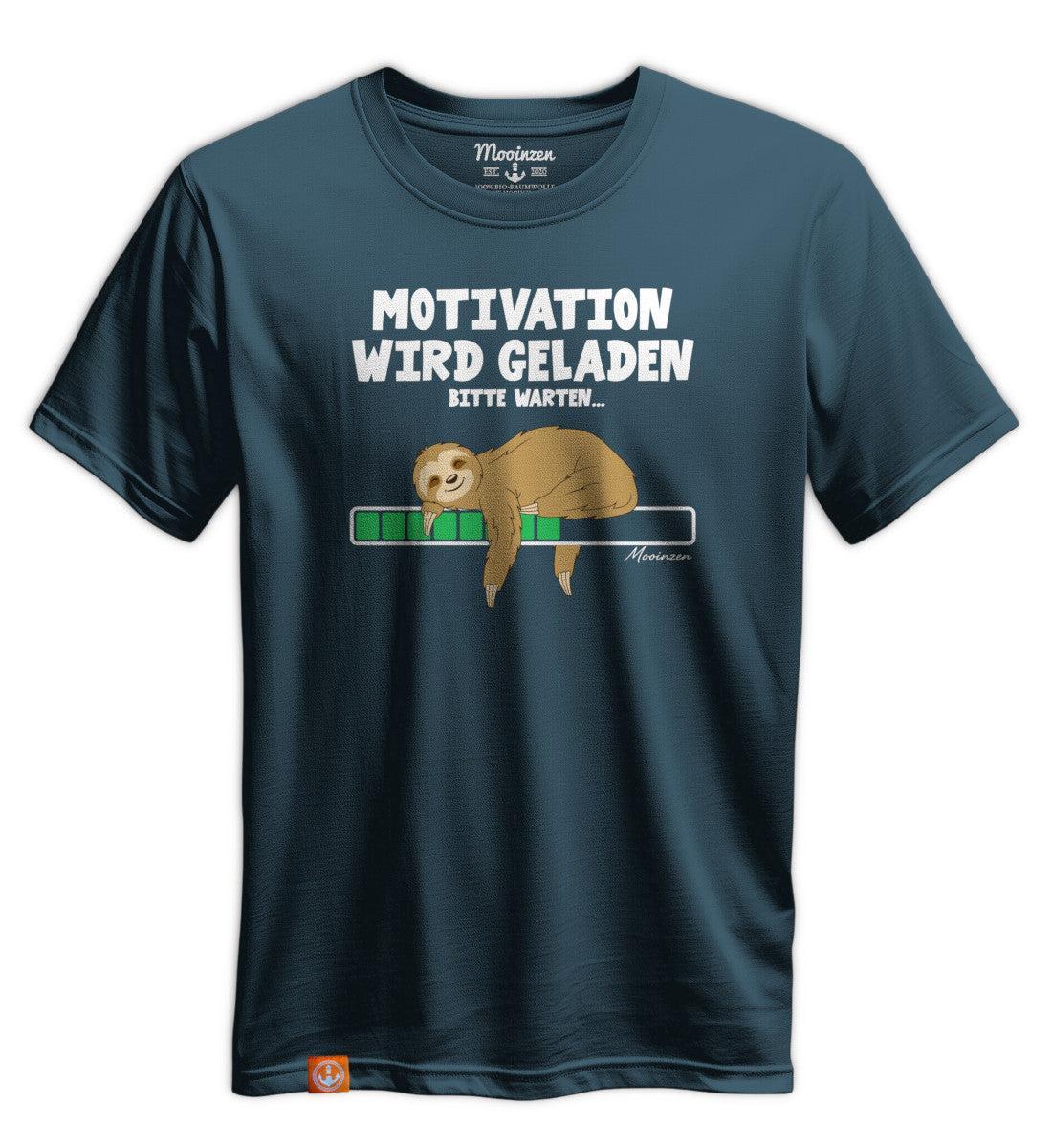 Faultier Motivation · Unisex Premium Bio T-Shirt - Image 3