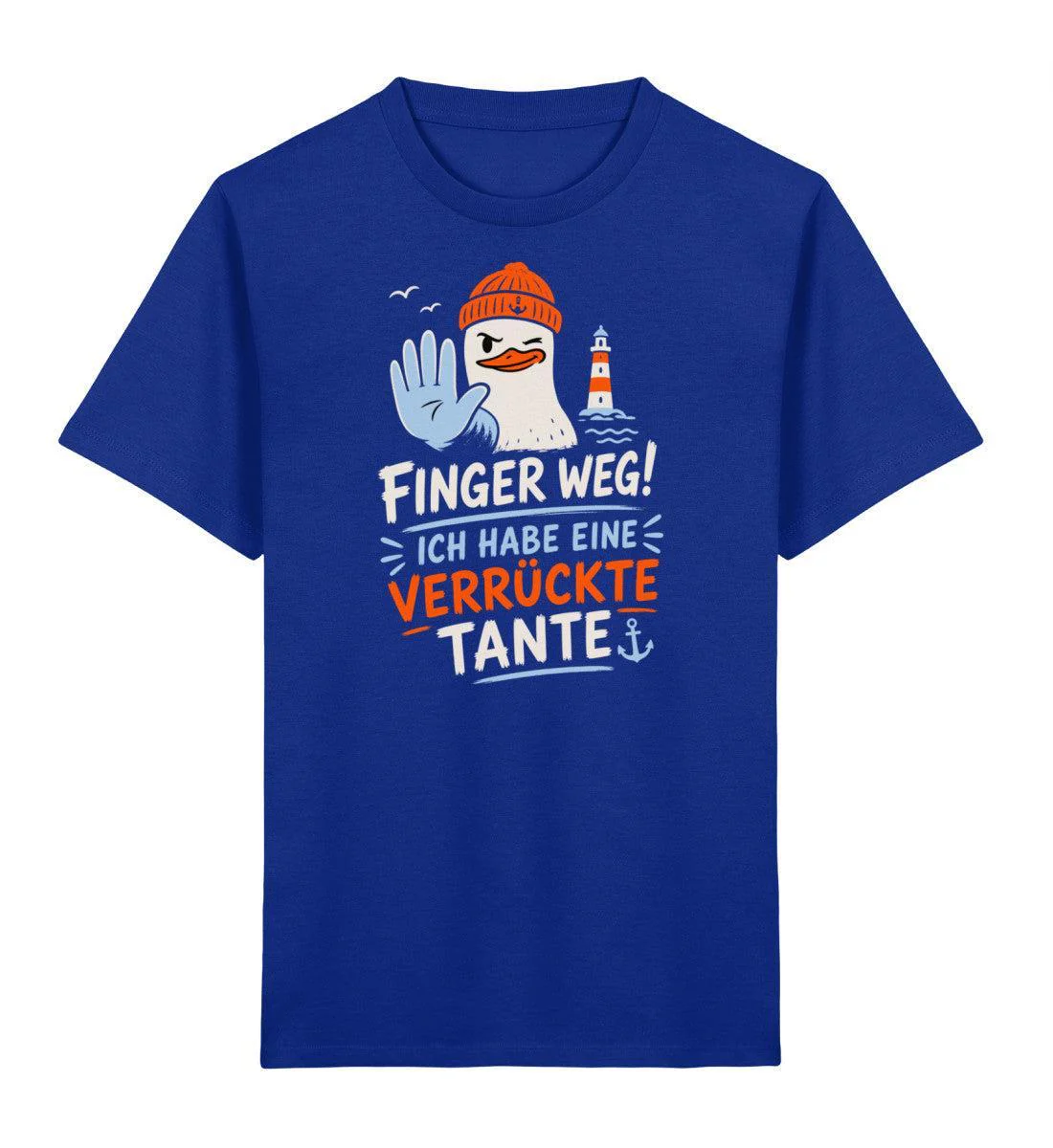 Finger weg! Ich habe eine verrückte Tante · Kinder Premium Bio T-Shirt - Image 2