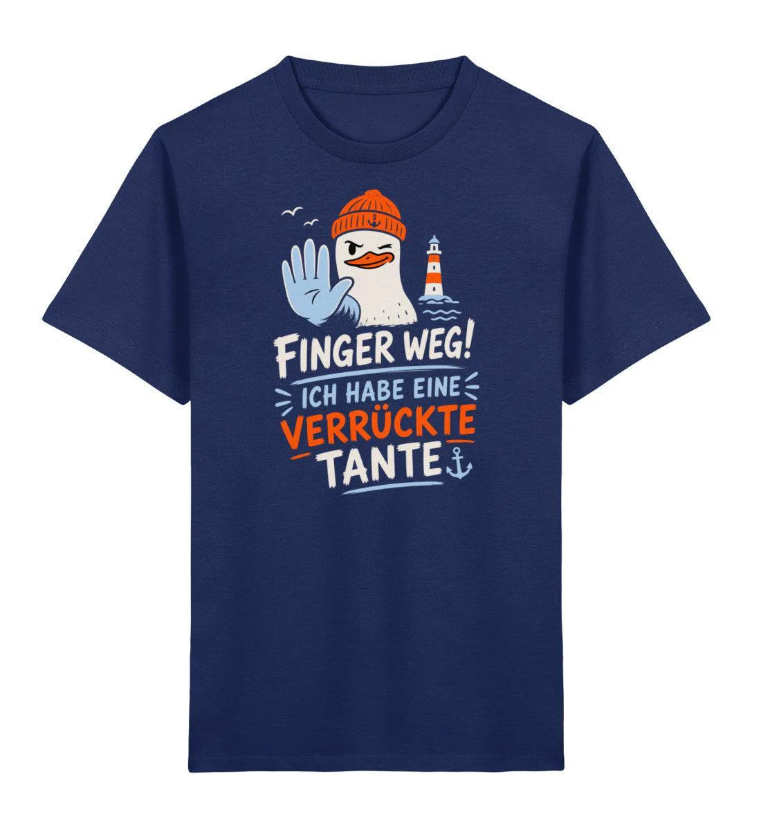 Finger weg! Ich habe eine verrückte Tante · Kinder Premium Bio T-Shirt - Image 3