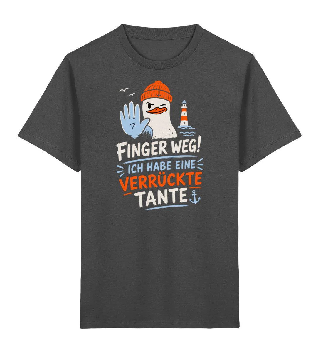 Finger weg! Ich habe eine verrückte Tante · Kinder Premium Bio T-Shirt - Image 4