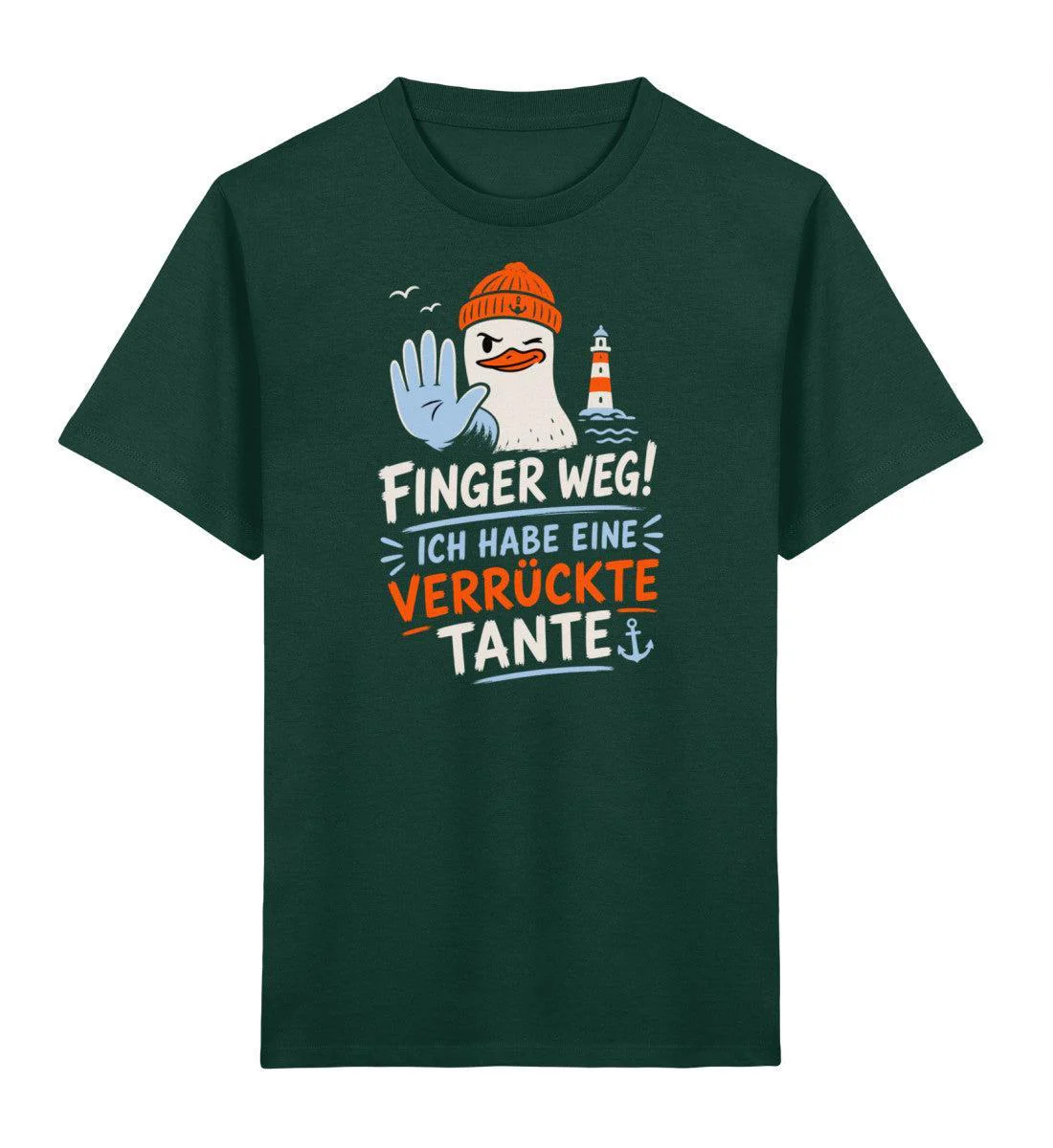Finger weg! Ich habe eine verrückte Tante · Kinder Premium Bio T-Shirt - Image 5