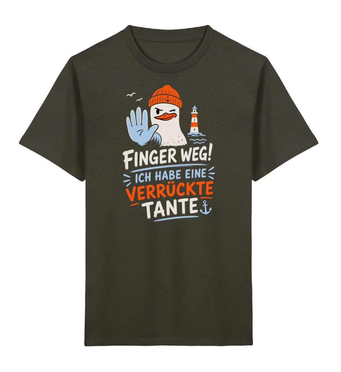 Finger weg! Ich habe eine verrückte Tante · Kinder Premium Bio T-Shirt - Image 6