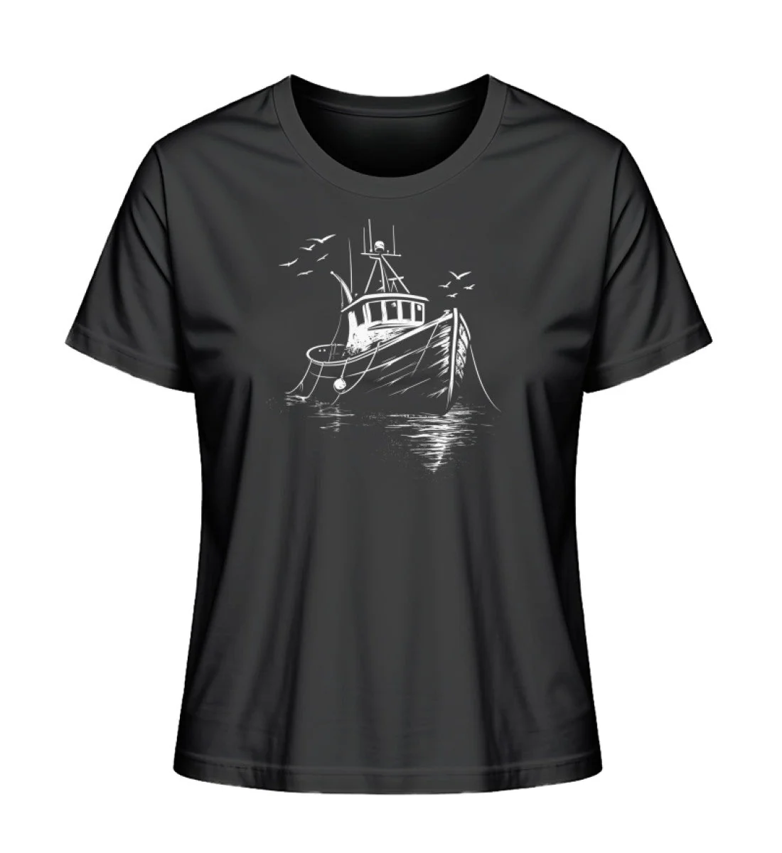 Fischerboot · Damen Premium Bio T-Shirt 2.0