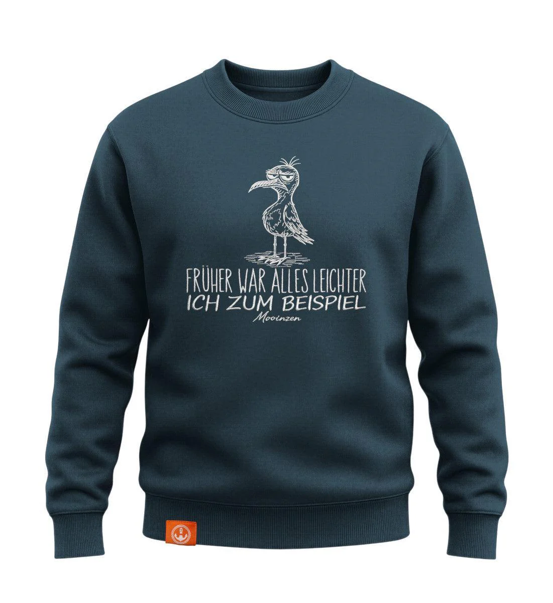 Früher Alles Leichter · Unisex Signature Premium Bio Sweatshirt - Image 3