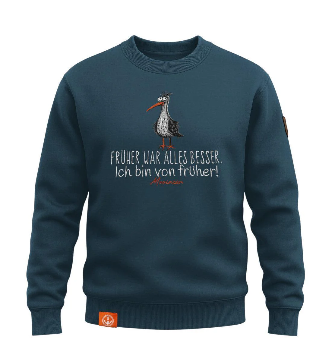 Früher War Alles Besser! · Unisex Signature Premium Bio Sweatshirt - Image 5