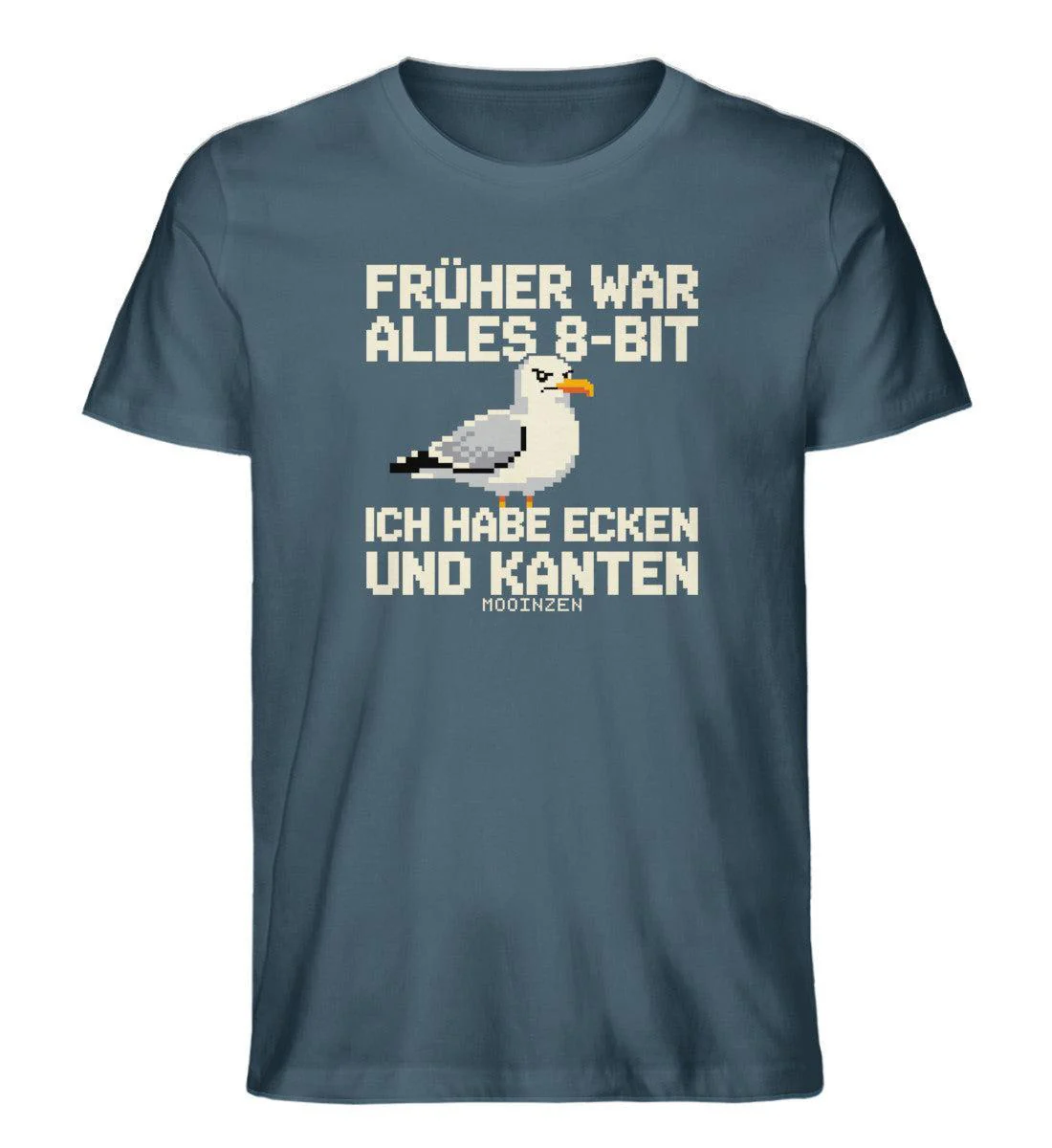 Früher war alles 8-bit · Herren Premium Bio T-Shirt - Image 3