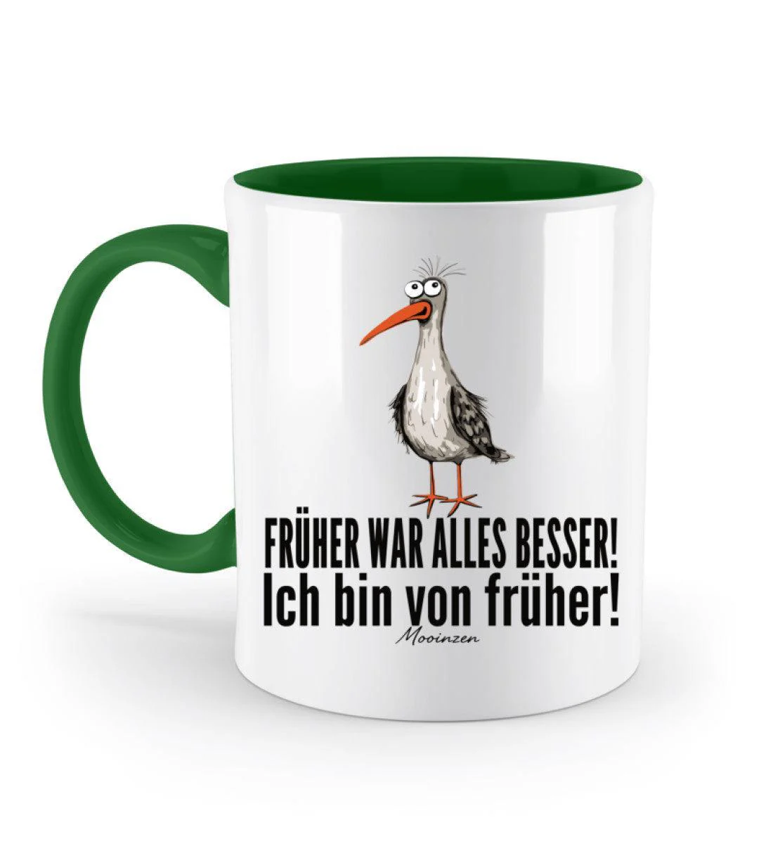 Früher war alles besser! · Keramiktasse Zweifarbig - Image 2
