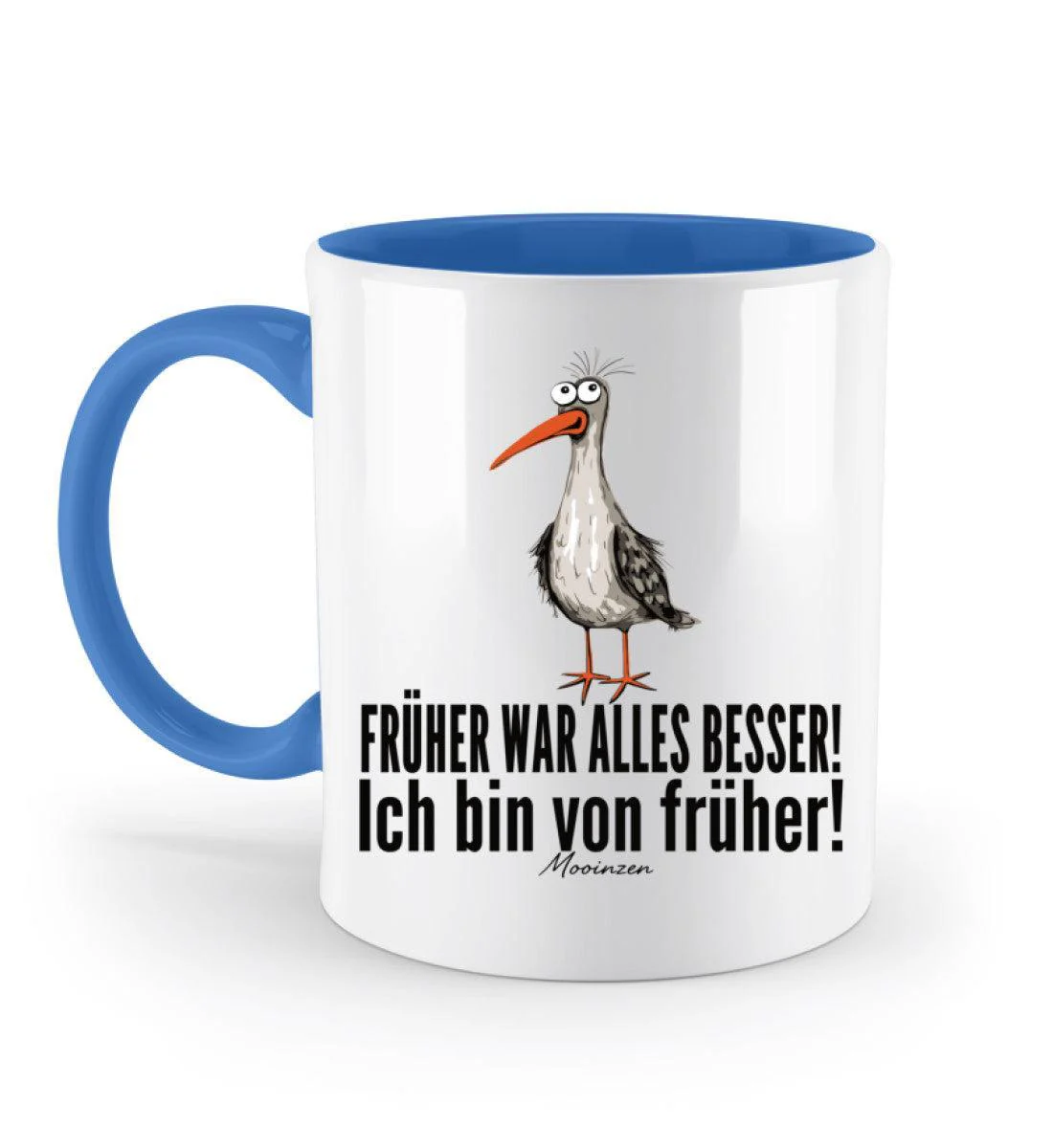 Früher war alles besser! · Keramiktasse Zweifarbig - Image 3