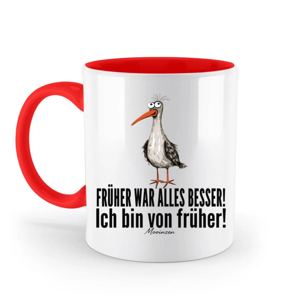 Früher war alles besser! · Keramiktasse Zweifarbig - Image 4