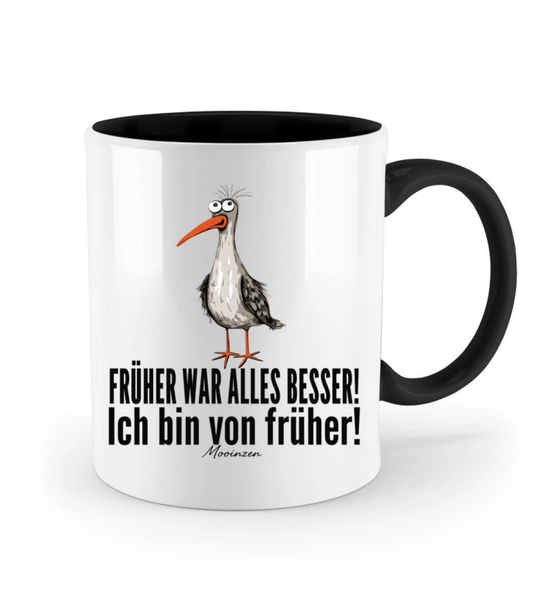 Früher war alles besser! · Keramiktasse Zweifarbig - Image 6