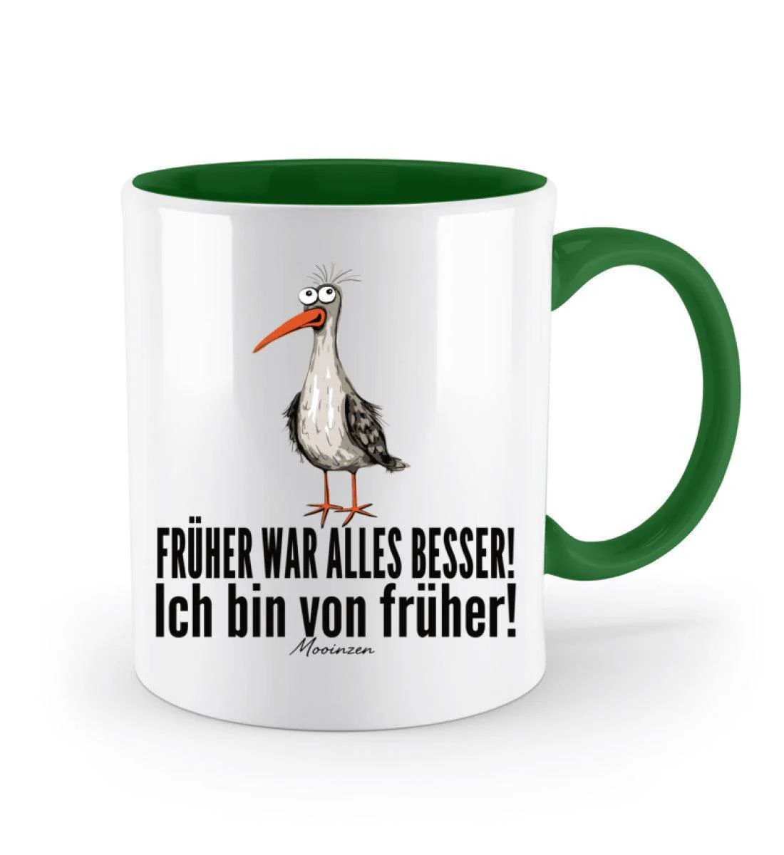 Früher war alles besser! · Keramiktasse Zweifarbig - Image 7