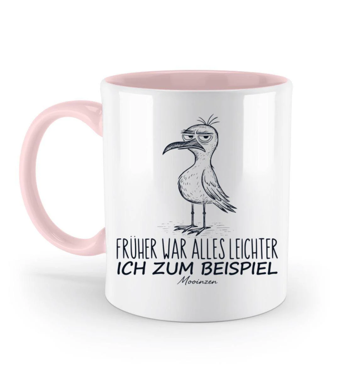 Früher war alles leichter, ich zum Beispiel · Keramiktasse Zweifarbig - Image 10